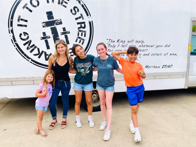 Christian VALOR serving at ‘Taking It To The Streets’